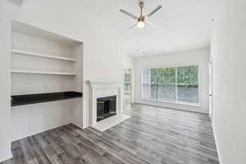 Built-in bookcases